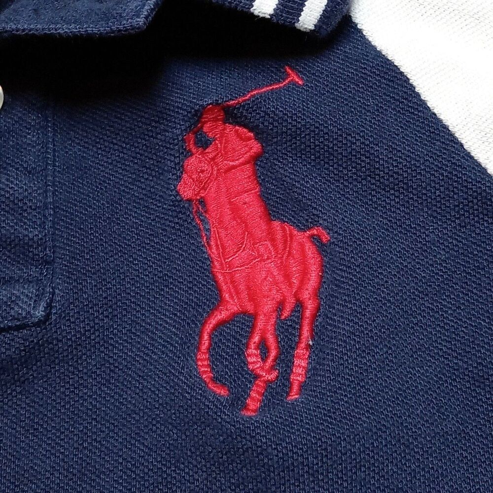 Polo Ralph Lauren Athletic Club Kids Big Pony Shirt Youth Boys Size 5 - Picture 5 of 9